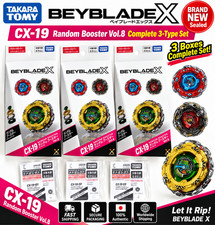 BEYBLADE X CX-19 Random Booster Croco Tread Select 3 Types Complete Set Japan picture