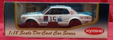 Kyosho 2000GT-R Racing No.15 Blue Diecast Model Car Collectible picture