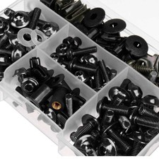 195pcs Motorcycle Complete Fairing Bolts Kit Bodywork Screws Nuts Set M5 M6 picture
