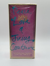 Peace Love & Juicy Couture Eau de Parfum Spray  3.4 oz / 100 ml  New Sealed picture