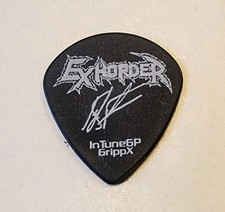 EXHORDER - Authentic, Original and RARE Official Tour Guitar Pick Kyle Thomas picture