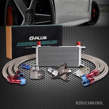 Fit For Silvia S13 S14 180SX 200SX 240SX SR20DET 16 Row AN10 Oil Cooler Kit picture
