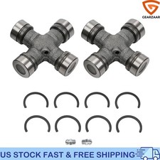 2x Premium Driveshaft Universal Joints Pair Front or Rear Moog 534G 2 pcs picture