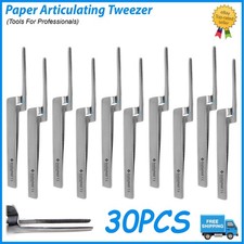 Dental Articulating Paper Handling Holder Straight Forceps Tweezers Surgical New picture