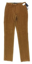Incotex Mens Brando Pants Sz 33 Cashmere Cotton Corduroy Trousers Unfinished Hem picture