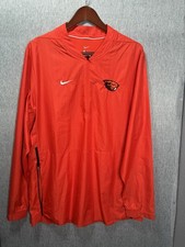 Nike Oregon State OSU Beavers Team Issued 1/4 Zip Jacket Large Long Sleeve (D) picture