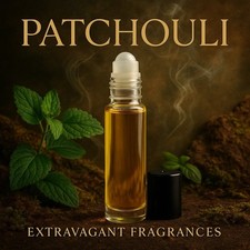 Premium Natural Patchouli Perfume Oil 1/3 oz (10ml) Roll-on Buy 2 Get 1 Free picture