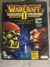 Warcraft II 2: Tides of Darkness BIG BOX Windows 3.1 Cd Rom W/ Strategy picture