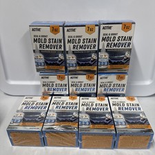 10 PK. Active MOLD STAIN REMOVER Seal Grout Deep Clean (70 Oz TOTAL) NEW SEALED picture