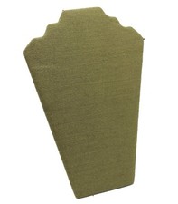 24 pcs Green Jute Necklace Display  Stand 2 Dozen Necklace Easel Mannequin picture