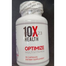10X Health Optimize Methylated Multivitamin 90 Capsules | Provide nutritional picture