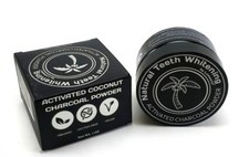 NATURAL TEETH WHITENING POWDER 100% ORGANIC COCONUT ACTIVATED CHARCOAL  picture