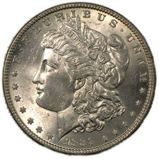 1888-P Morgan Silver Dollar Brilliant Uncirculated BU+ picture