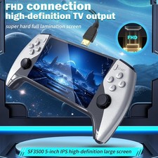 5 Inch IPS HD Retro Handheld Game Console Dual Core FHD Output 256GB Expandable picture