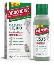 Absorbine Jr. Extra Strength Pain Relieving Liquid, Liquid Pain Reliever 4 Oz picture