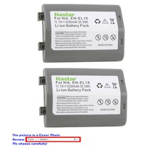 Kastar Replacement Battery for Nikon EN-EL18d Nikon Z 9 Z9 Mirrorless Camera picture