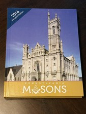 2016 Pennsylvania Masons Inaugural Edition Freemason Masonic Temple Book History picture