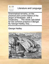 Grammatical remarks, on the practical and current dialect of the jargon of Hi-, picture