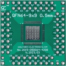 QFN64-9x9, HVQFN64-9x9, LFCSP64-9x9, VFQFN64-9x9 0.50mm(0.02