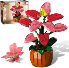 HiWEEGO Flowers Botanicals Bonsai Building Set for Women Adults Home Decors |... picture