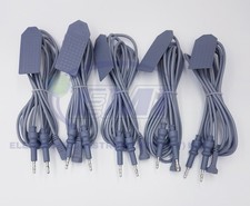 5Pc American Bipolar Forceps Cable 3 Meter Silicone Cord Reusable Autoclavable picture