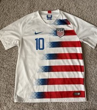 Christian Pulisic #10 USA USMNT Nike Authentic 2018 Soccer Jersey Men’s Large picture