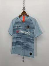 Chelsea FC 2018 - 2019 3rd Kit Jersey Size Large Light Blue Vaporknit picture