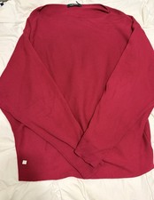 Lauren Ralph Lauren Cozy Magenta Pink Sweater Size Large NWT picture