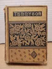 Alfred Tennyson : The Poetical Works - 1881 - Antique Embossed Compact Hardcover picture