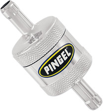 Pingel SS1C Fuel Filter Short Chrome 5/16in Universal In-Line picture
