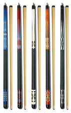 SET OF 5 POOL CUES New Two-Piece Billiard House Pool Cue Stick GJ1~5  picture