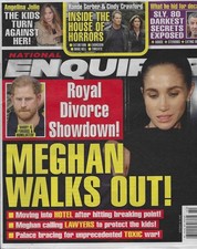 National Enquirer Magazine October 19th 2026: Royal Divorce Showdown picture
