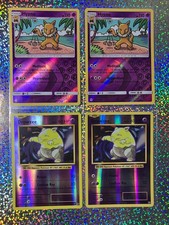 Pokemon TCG Reverse Holo: Sun & Moon 60/149 Hypno; Evolutions 49/108 Drowzee picture