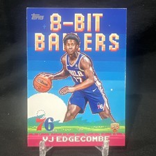 V.J. Edgecombe 2025-2026 Topps NBA Rookie 8 Bit Ballers 76ers picture