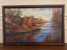 Greg Wilhelmi Musselshell River- Limited Edition Mixed Media- COA and signed picture
