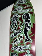 Unofficial Mark Gonzales Color My Friends Skateboard Deck Red Very Few Made COA picture