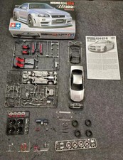 Pre-Painted 1/24 Nissan Skyline R34 Model Car Kit Ready to Assemble picture