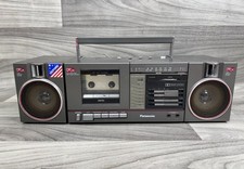 VINTAGE PANASONIC RX-C50 BOOMBOX STEREO TAPE AM/FM RADIO RARE COLLECTIBLE - READ picture