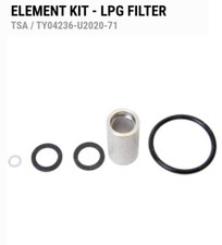 OEM 04236-U2020-71 LPG FILTER-ELEMENT KIT FOR TOYOTA, YALE FORKLIFTS (1PC) New picture