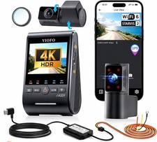 Viofo A329S 4K 3CH Dash Cam  + HK6 Kit 4K + 2K Fisheye + 2K Rear picture
