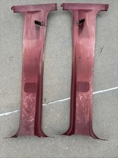RARE 1980 1986 f250 Super crew center middle LH RH B PILLAR TRIM MOLDING red for picture