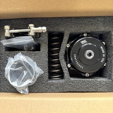 Black Universal 50mm BOV Blow Off Valve 50Q Typer With Logo V-Band Flange picture
