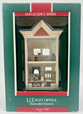 1989 Hallmark U.S. Post Office #6 Nostalgic Houses & Shops Ornament NIB picture