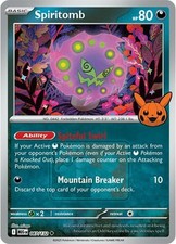 Light Play x 1 Spiritomb - 087/132 - Reverse Holo - Pokeween 2025 Promo MEG Mega picture