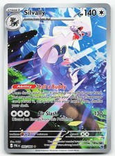 Pokemon Silvally 095/084 Pitch Black Illustration Rare Holo NM picture