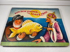 Vintage 1969 Vojtech Kubasta Pop-Up Book - Von dem Fischer und seiner Frau ARTIA picture