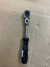 Vintage Snap On Tools 1/4 Drive Flex Head Ratchet TM835 Black Handle Excellent picture