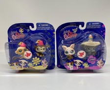 Littlest Pet Shop 834-835~Happiest Chimpanzee & Monkey + 836-837 Funniest  New picture