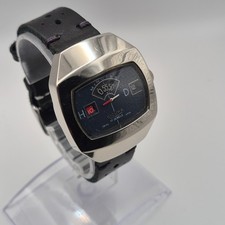 Secura by Breitling Vintage Jump Hour Watch - Nice Condition picture