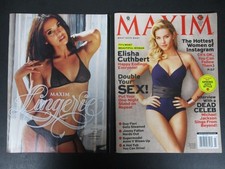 MAXIM Magazine - March 2013 with Elisha Cuthbert on the cover ~ NEW SEALED picture